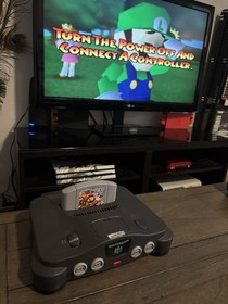 N64 Console Nintendo NUS-001 Gray (Tested and Working)