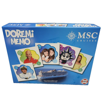 DOREMI Memo Kids Game MSC Cruises Cruise Line Board Game MSC Seascape