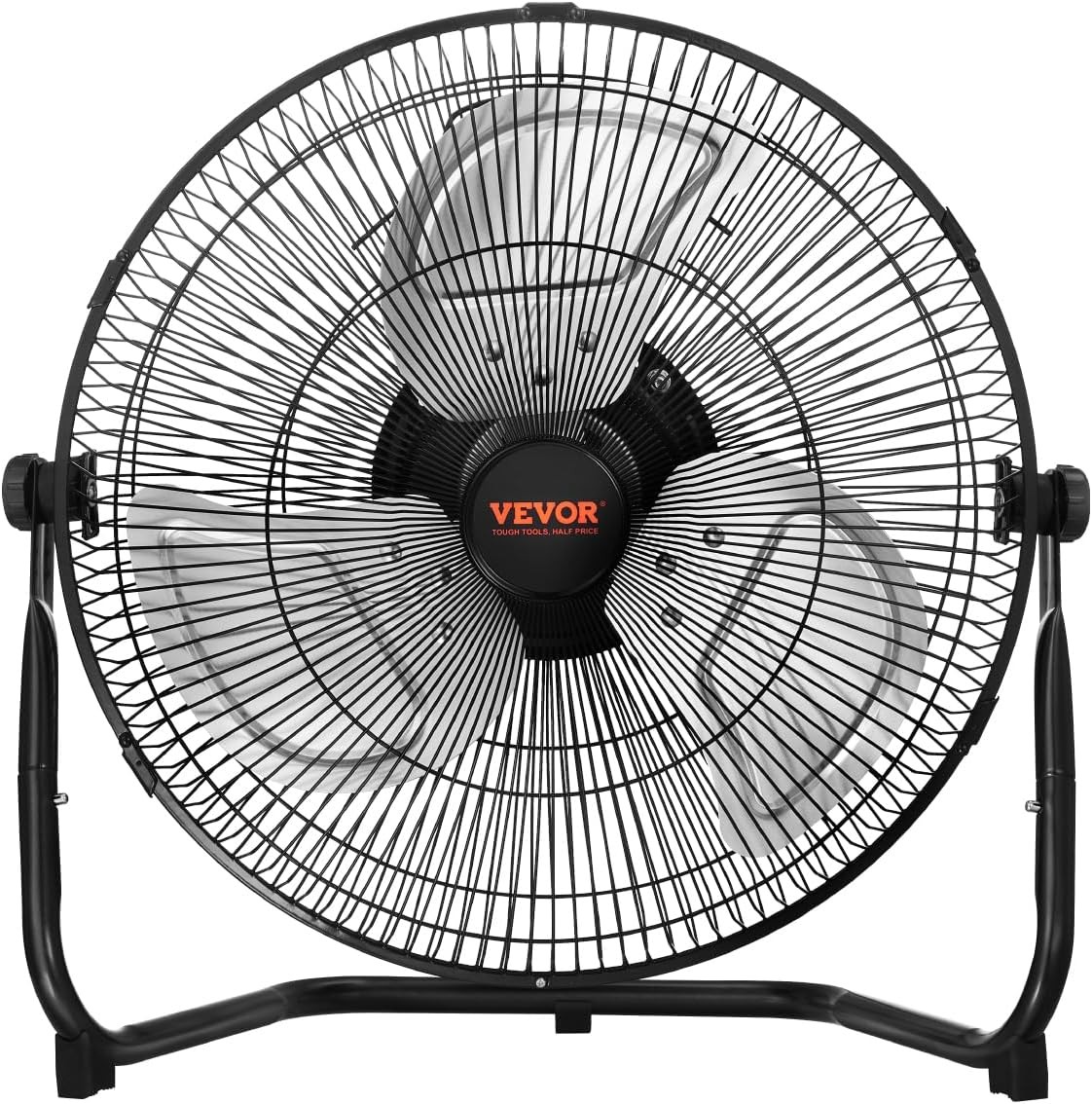 Floor Fan, 3 Speeds High Velocity Heavy Duty 14 Inch Industrial Fan, 2560 CFM 36
