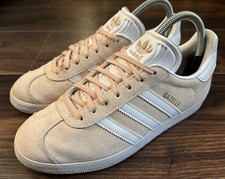 Adidas Gazelle Trainers Sneakers Pink Suede Uk Size 5