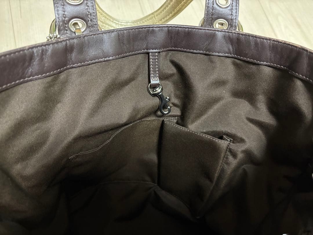 Coach Patchwork Tote Bag Brown A4 PC Compatible U… - image 7