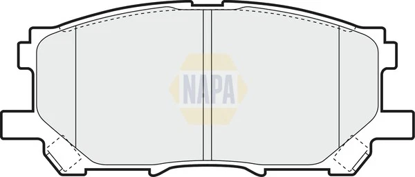 Juego Pastillas Freno Se Adapta a LEXUS RX300 3.0 Delantero 03 a 08 1MZ-FE NAPA 044650W070 Nuevo Foto 2 de 4