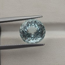 4.3 Ct AQUAMARINE Round Cut Stone, AAA Grade HIGH QUALITY Loose Stone Pendant