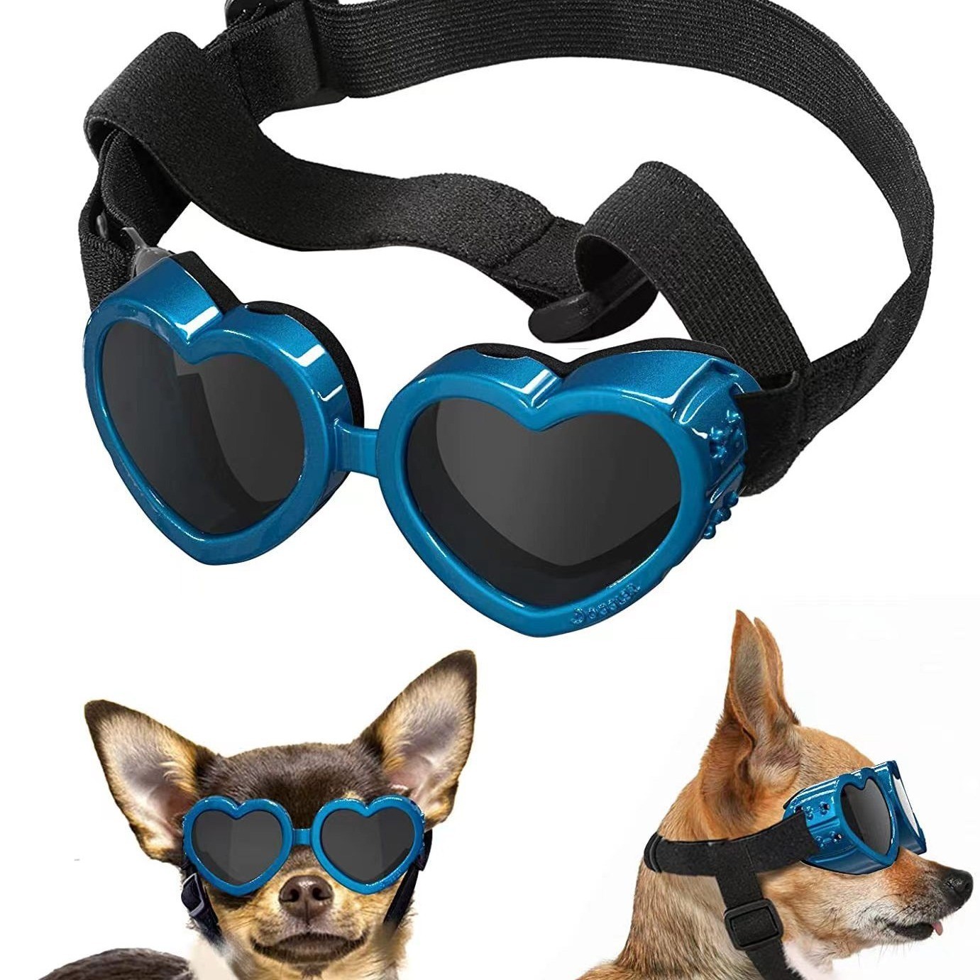 Occhiali per cani o gatti occhiali antivento stile simpatici e divertenti accessori per animali domestici foto 3