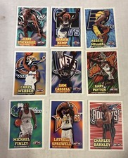 1997-98 NBA Hoops Lot of 9.