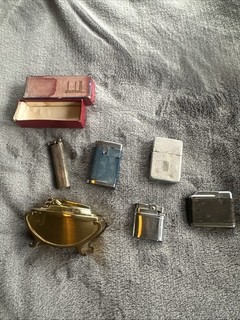 UNTESTED Vintage Lighters Table & Pocket X 6