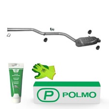 POLMO Auspuff Endschalldämpfer mit E-Prüfzeichen /7585