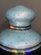 Elegant Eve Andrea Hat With Rhinestones 