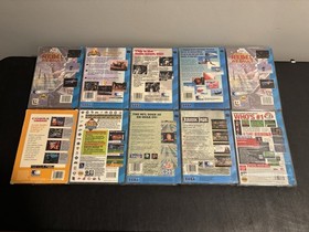 Sega CD Lot Of 12 (10 CIB In Cases) All Tested & Work Authentic Star Wars & More