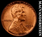 1954 Lincoln Wheat Cent - Choice Gem Brilliant Unc  No Reserve  #i6343
