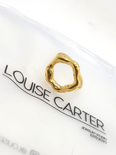 Louise Carter Cairo Band Adjustable Ring Gold-plated