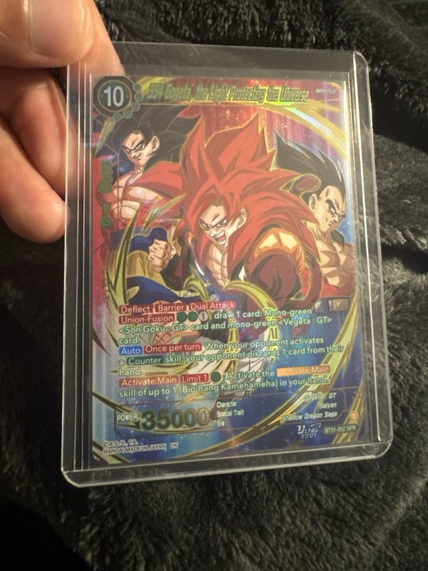Dragon Ball Z Ss4 Gogeta The Light Protecting The Universe Bt31-52 SPR