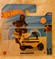 Hot Wheels 2025 Honda Motocompo Yellow