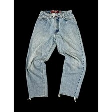 Vintage 90's Levis SilverTab Baggy Fit Loose Fit Jeans 27x27 Denim USA Y2K