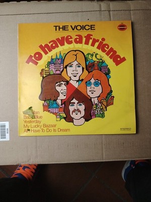THE VOICE To Have A Friend LP Somerset 755