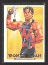 2024 SkyBox Marvel Masterpieces Platinum Wonder Man Leather #93