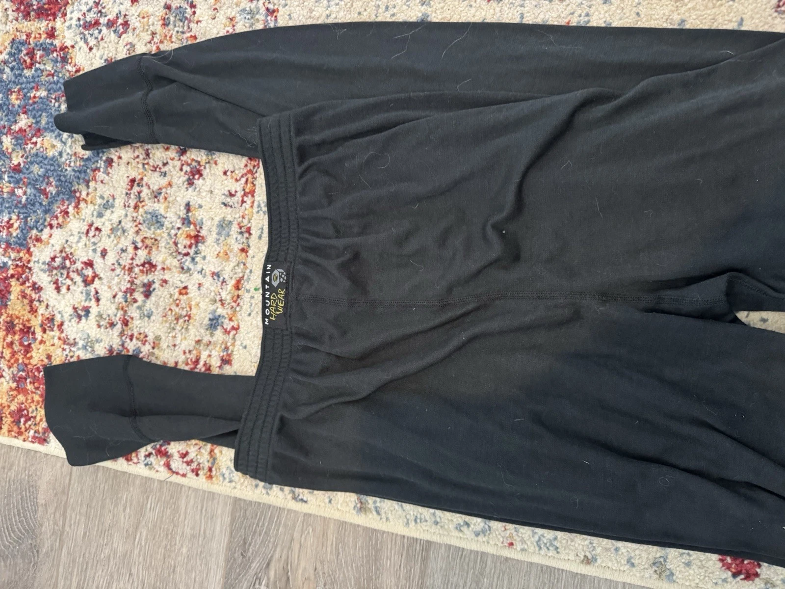 Mountain Hardwear Zeo2 Women’s Base Layer Pants Size L Black Thermal Long