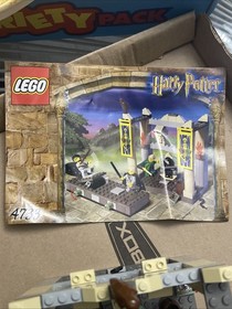 COMPLETE 4733 LEGO Harry Potter Dueling Club Retired Set & Manual 4 Figs No Box