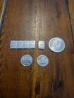 Silver Bar And Round Lot- .999 FINE Silver