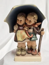 Vintage M. J. Hummel Goebel "Stormy Weather" #71 Figurine TMK3 West Germany