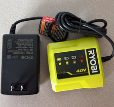 Genuine Ryobi OP4011 40V Lithium-Ion Compact Slim Battery Charger OEM Tested