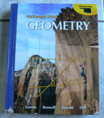 McDougal Littell GEOMETRY Text 2011 Math Oklahoma Ed.