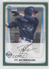 2011 Bowman Prospects Retail Green 158/450 Ty Morrison #BP41 0f8
