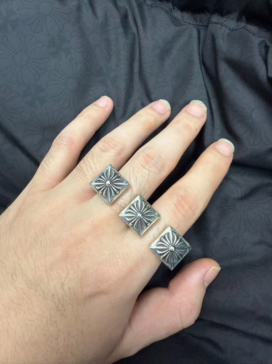 Chrome Hearts Brass Knuckle/ Double Finger Ring Size 10/11 | eBay