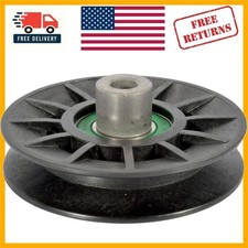 3.5-Inch V-Idler Pulley for Craftsman, Husqvarna, Poulan Mowers - Durable Design