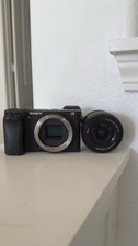 Sony Alpha A6300 Mirrorless Camera 16-50mm Lens Bundle Excellent 4k Video Black