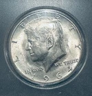 Silver 1964-D 50C Kennedy Half Dollar 90% Silver 10% Copper CIRCULATED