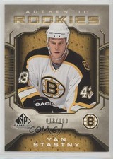 2006 SP Game Used Edition Authentic Rookies Gold /100 Yan Stastny Rookie RC 2o7