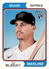 2023 Topps Heritage #OB-JB JJ Bleday Oversized 1974 Topps Box Loaders