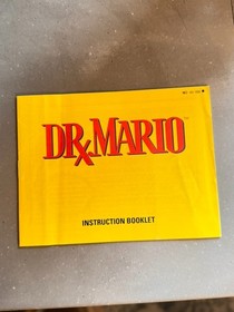 Dr. Mario:  Original NES-Tested Works Great!
