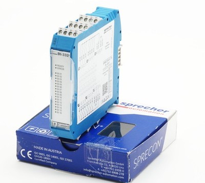 Sprecher Automation SPRECON E-T3 DI-3321 24VDC Digital Input Module -unused/OVP-