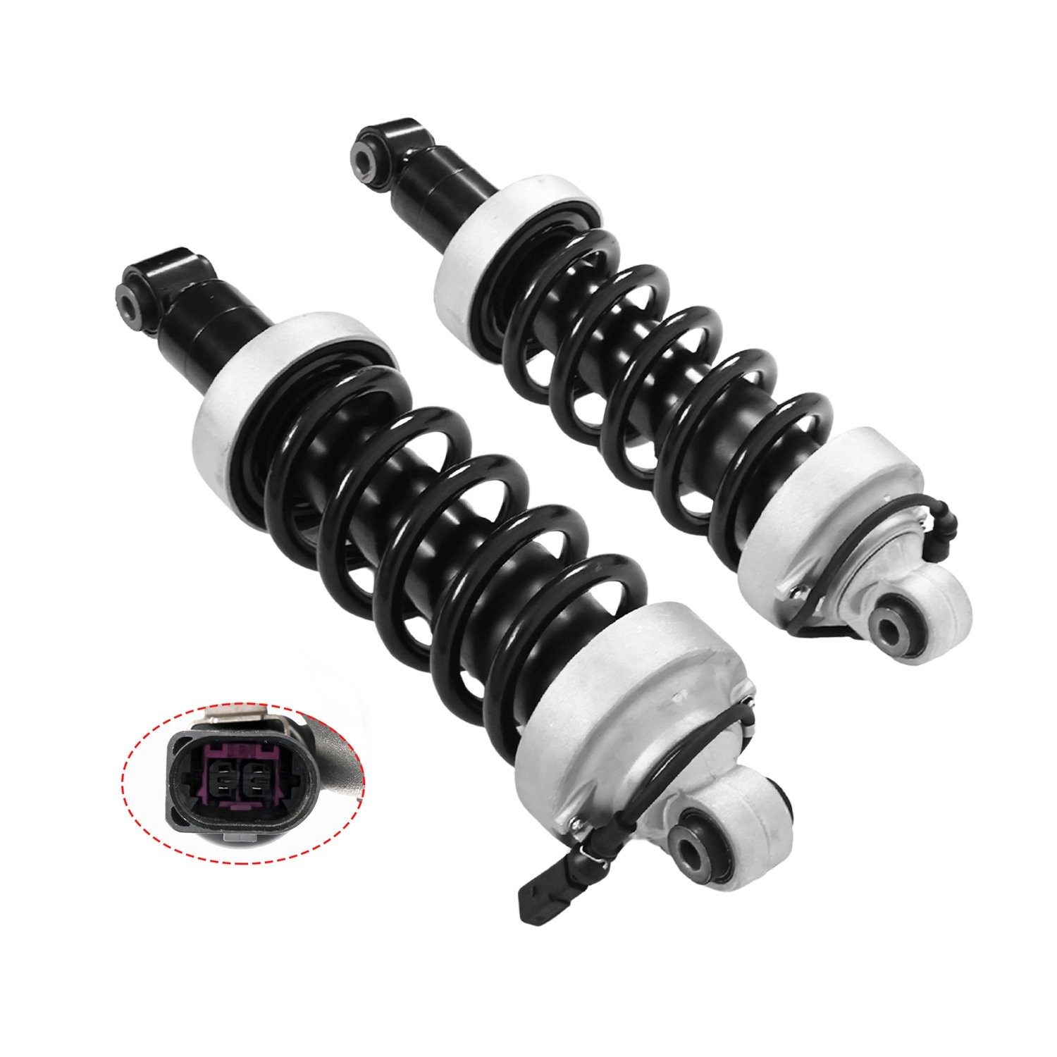 Pair Rear Shock Absorber Struts Magnetic Ride For 2007-2015 Audi R8 V8 420512019