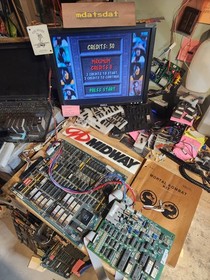 MORTAL KOMBAT 1 PCB JAMMA ARCADE BOARD SET PROTO REV WORKING!!! (Y-UNIT) MIDWAY