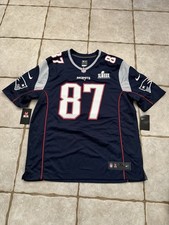 Size XL - Rob Gronkowski New England Patriots Super Bowl 53 LIII Jersey NEW