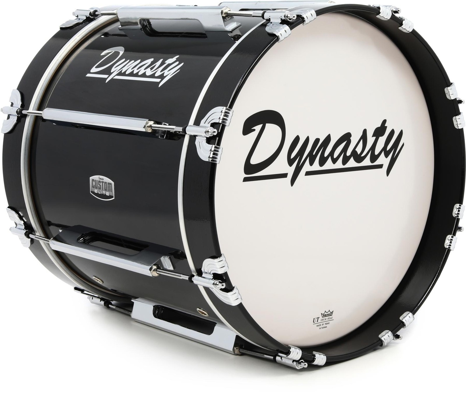 Маршевый бас-барабан Dynasty Custom Elite - 16 x 14 дюймов, черный