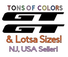 TWO GT Bikes Die Cut Vinyl Decals MTB Bike Freestyle BMX VBMX Mountain Gravel