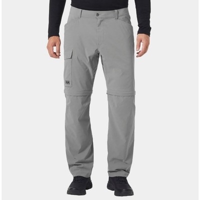 Helly Hansen relaxed fit Men s Elv Light Zip Off Tur Pants size lg