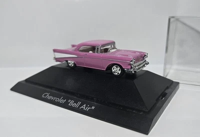 Herpa 021982 H0 1:87 PKW CHEVROLET CHEVY BEL AIR COUPE PINK/ROSA VITRINE - Bild 1 von 4