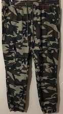 True Religion Men s Hunting Camo Cargo Jogger Pants Sz L NWT