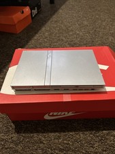 SONY PLAYSTATION 2 PS2 SLIM CONSOLE SILVER SYSTEM ONLY FULLY TESTED