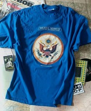 Michael Nesmith (Monkees)- First National Band Signed T Shirt 2003 Michael Nesmith (Monkees)- First National Band Signed T Shirt 2003
