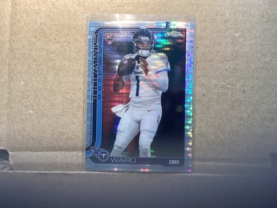 2025 Topps Chrome - Rookies Cam Ward #314 Pulsar Refractor (RC)