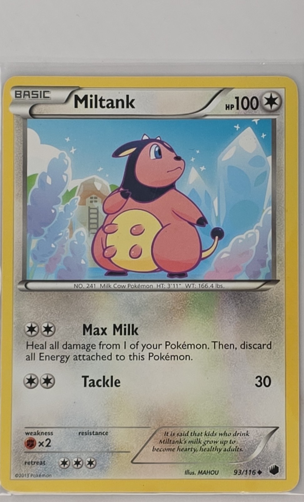 Miltank 93/116 Plasma Freeze Regular