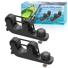 Kayak Track Paddle Holder, Save Kayak Track Space, Secure/Remove Paddles Fish...