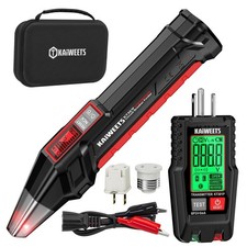 Circuit Breaker Finder with LCD Display, GFCI Outlet Tester, Electrical Circu...