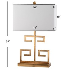 Safavieh GREEK KEY TABLE LAMP, Reduced Price 2172789228 LIT4160C-SET2